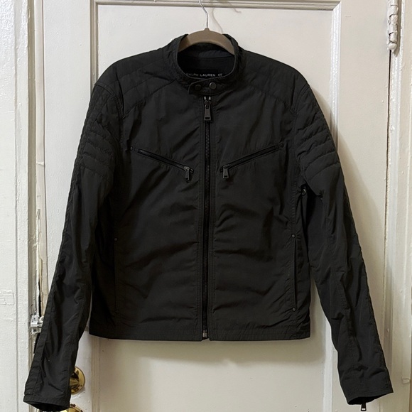 Ralph Lauren Other - Ralph Lauren Dark Jacket with Zippered Accents Size M